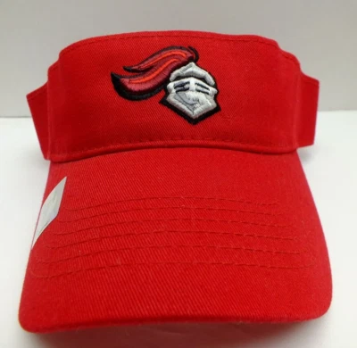 New University Maryland Terrapins Terps Red Sun Visor Hat NCAA Vintage Hat OSFA - Image 1 of 4