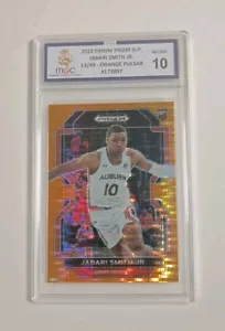 JABARI SMITH JR Rookie Panini Prizm Draft Picks Orange Pulsar /49 2022 50 MGC 10 - Picture 1 of 7