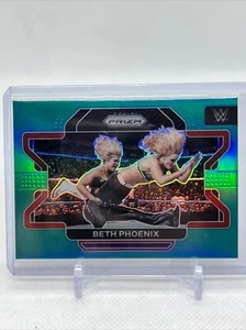 2022 Panini Prizm WWE Beth Phoenix Teal Prizm /49 #60 - Picture 1 of 2