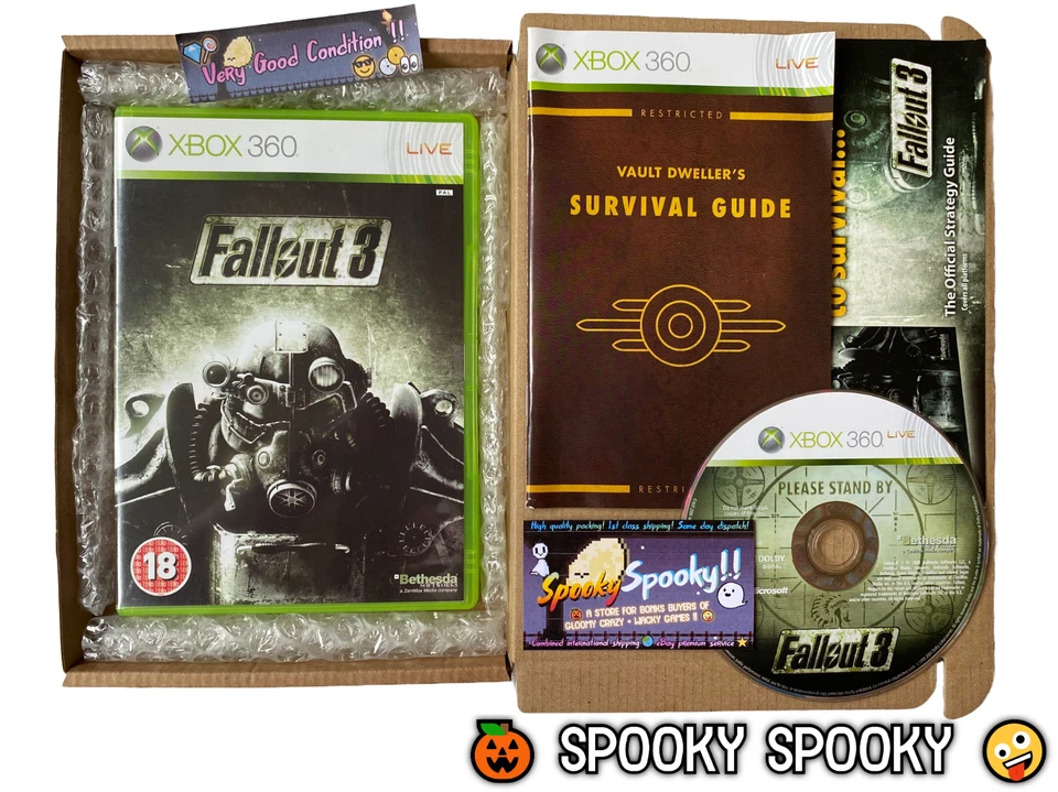 Fallout 3 XBOX 360 - UK PAL VGC CIB - High Quality Packing - Tracked - Image 1 of 4