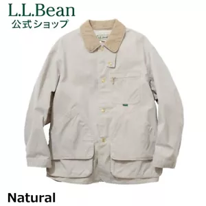 L.L. Bean Drops JAPAN EDITION Field Coat Jacket outerwear Natural Size L - Picture 1 of 5