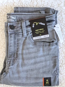 Art Class Super Skinny Jeans Super Stretch Size 10 in Grey - Picture 1 of 12