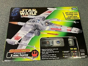 1997 Kenner Star Wars Power of the Force Electronic Power F/X X-Wing Fighter Neu in OVP - Bild 1 von 2