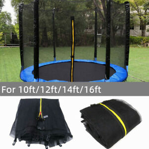Trampoline Safety Net Enclosure Netting Replacement Fits 10/12/14/16 Ft Frames