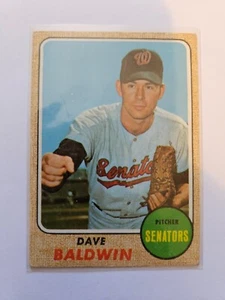 1968 TOPPS DAVE BALDWIN RC #231 VG/EX COMBINED SHIPPING - Picture 1 of 2