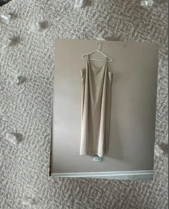 Karen Miller Dress size 20W Straps Formal Party evening prom maxi beaded neck - Picture 1 of 12