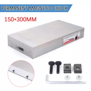 Magnetspannplatte Magnetfutter Permanente Spannplatte Magnettisch 150*300mm Neu - Bild 1 von 10