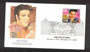 ELVIS PRESLEY First Day Issue Stamp/Envelope 01/08/1993 Memphis TN Rock-a-Billy - Picture 1 of 2