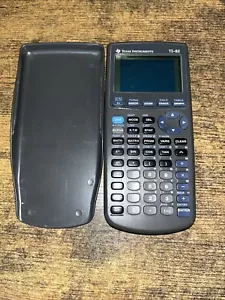 Texas Instruments TI-82 Graphing Calculator w/hard case tested & works - Picture 1 of 2