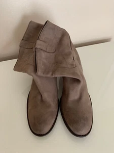 Lavorazione Artigiana Italy Women’s Brown Heeled Leather Ankle Boots Size 41 - Picture 1 of 5