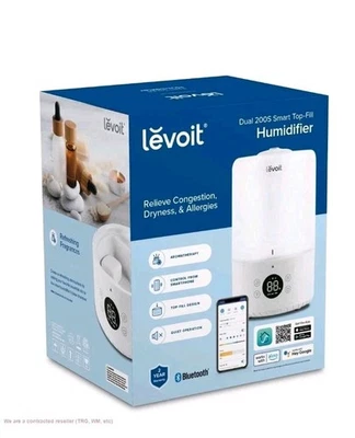 Levoit 200S Dual Smart Top Fill Humidifier NEW - Image 1 of 4