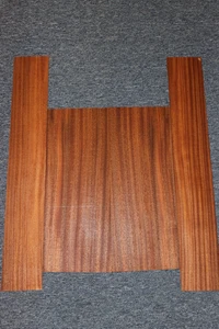 Sapele mahogany dreadnought size acoustic guitar back and side set. - Picture 1 of 10