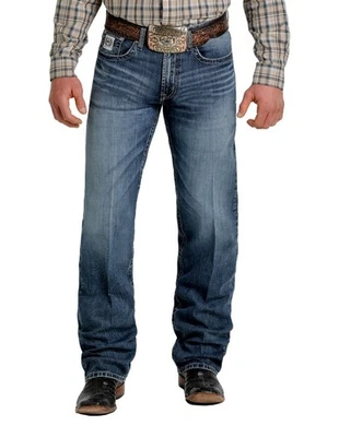 Cinch Western Jeans Mens White Label 42 x 38 Medium Wash MB92834045 - Image 1 of 4