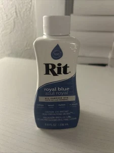 Tinte líquido Rit Blue 8 oz 88290 Rit 88290 885967882902 azul - Imagen 1 de 6