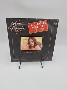 Vinyl 45 Runden Nana Mouskouri: Ich singe mit dir Freiheit (Dass er weit weg ist...) - Bild 1 von 1