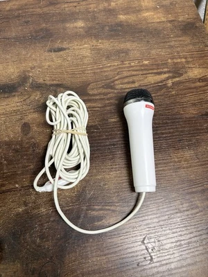 Konami Logitech E-UR20 USB Microphone White for Nintendo Wii, PS2, PS3, Xbox 360 - Image 1 of 4