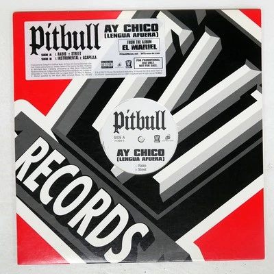 PITBULL AY CHICO (LENGUA AFU TVT TV28280 US VINYL 12 Foto 1 de 2