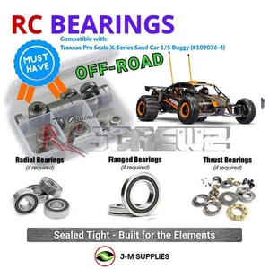 Rodamientos blindados de goma RCScrewZ tra149r para coche de arena escala Pro Traxxas | KIT - Imagen 1 de 15