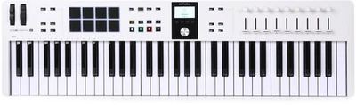 Arturia KeyLab Essential mk3 61-key Keyboard Controller - White - Image 1 of 4