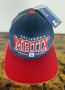 California MATIX Starter Snapback Trucker Mesh Hat Trucker Cap New With Tags - Picture 1 of 9