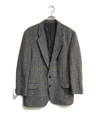 Harris Tweed      × walbusch              Wool Chester Coat 295781 gray 295781 - Image 1 of 4