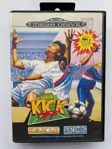 MEGADRIVE SUPER KICK OFF GIOCO IN SCATOLA CON MANUALE TESTATO E FUNZIONANTE - Foto 1 di 2