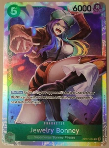 Jewelry Bonney 2025 Premium Booster -The Best- Vol. 2 Pirate Foil #OP07-026 SR - Picture 1 of 2
