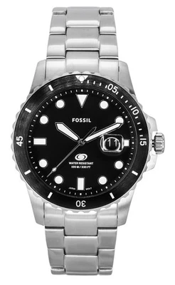 Orologio da uomo Fossil Blue Dive Quartz Casual FS6032 100M - Immagine 1 di 4