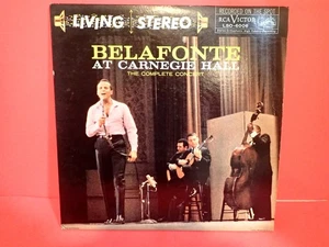 HARRY BELAFONTE "BELAFONTE AT CARNEGIE HALL" Classic Records 2LP COMPLETE - Picture 1 of 13