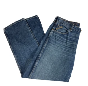 Ariat Blue Jeans Men’s Size 34x34 M3 Athletic Relaxed Fit Rodeo Western Work - Picture 1 of 15