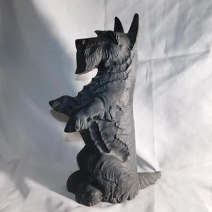VTG 17" Cast Iron Scottish Terrier Dog Doorstop Scotty Black Scottie (a) - Picture 1 of 9
