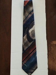 Oscar De La Renta Studio Men's Neck Tie Very Colorful - Picture 1 of 5