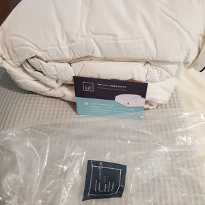 LULL (New) Brand Duck Down White Duvet Cover Insert KING Size Comforter 107x98 - Picture 1 of 8