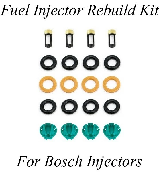 Fuel Injector Rebuild Kit for 89-94 Saab 900 2.0L Turbo Set of Four - Image 1 of 1