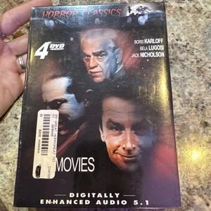 Great Horror Classics DVD, 2005, 4-Disc Set 16 Movie Collection Brand New Sealed - Picture 1 of 5