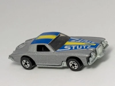 De colección 1981 Hot Wheels Blackwall STUTZ BLACKHAWK gris plata Hong Kong como nuevo Foto 1 de 4