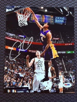 Jordan Clarkson Signed Autograph 8x10 Photo Los Angeles Lakers PSA DNA - Image 1 of 3