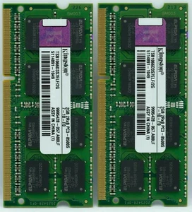 Kingston 2GB 2RX8 PC3-8500S Memory #TSB1066D3S7ELF/2G (4GB) - Picture 1 of 2