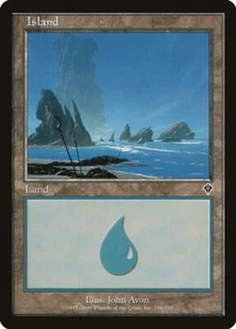 Basic Island Playset of 4 - MTG - Invasion - 336 - Picture 1 of 2