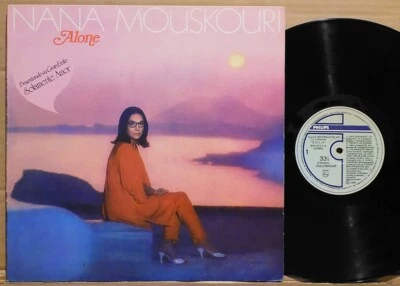 NANA MOUSKOURI Alone M- Argentina LP 1986 - Image 1 of 4