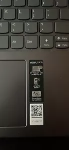 Black Lenovo YOGA Laptop i7 - 16gb - 16in Touchscreen - Converts to tablet - Picture 1 of 4