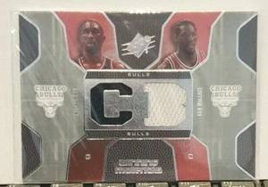 2007-08 SP Winning Materials Ben Gordon/Ben Wallace tarjeta de camiseta doble - Chicago - Imagen 1 de 1