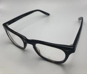 Authentic BARTON PERREIRA Unisex Square Eyeglass Frames "Dez" Tortoise Shell - Picture 1 of 7