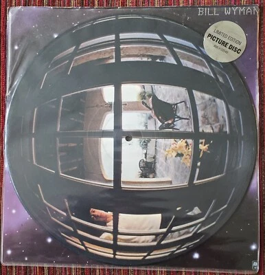 BILL WYMAN ROLLING STONES RARE UK PICTURE DISC VINYL ÁLBUM FROM 1982 - Image 1 of 4