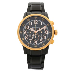 Giorgio Milano Stainless Steel Chronograph Mens Quartz Watch GM854RGL-BK - Picture 1 of 6