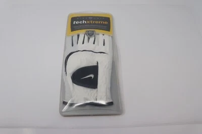 Guante de golf Nike Techxtreme para hombre blanco con detalles negros 26 cm mano derecha XLarge Foto 1 de 4