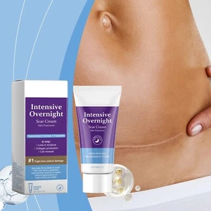 Mederma Intensive Overnight Scar Removal Cream Skin Growth At Night 1.0oz./28g - Picture 1 of 13