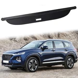 Cubierta de maletero de coche cortina portaequipajes apta para Hyundai Santa Fe 2019 - Imagen 1 de 11