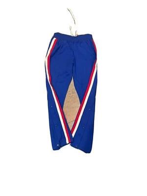 Autêntica calça de aquecimento Charles Barkley usada em jogos Philadelphia 76ers jogo usado - Imagem 1 de 4