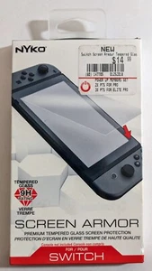 NEW Nyko Screen Armor 9H Tempered Glass Screen Protector Nintendo Switch - Picture 1 of 2